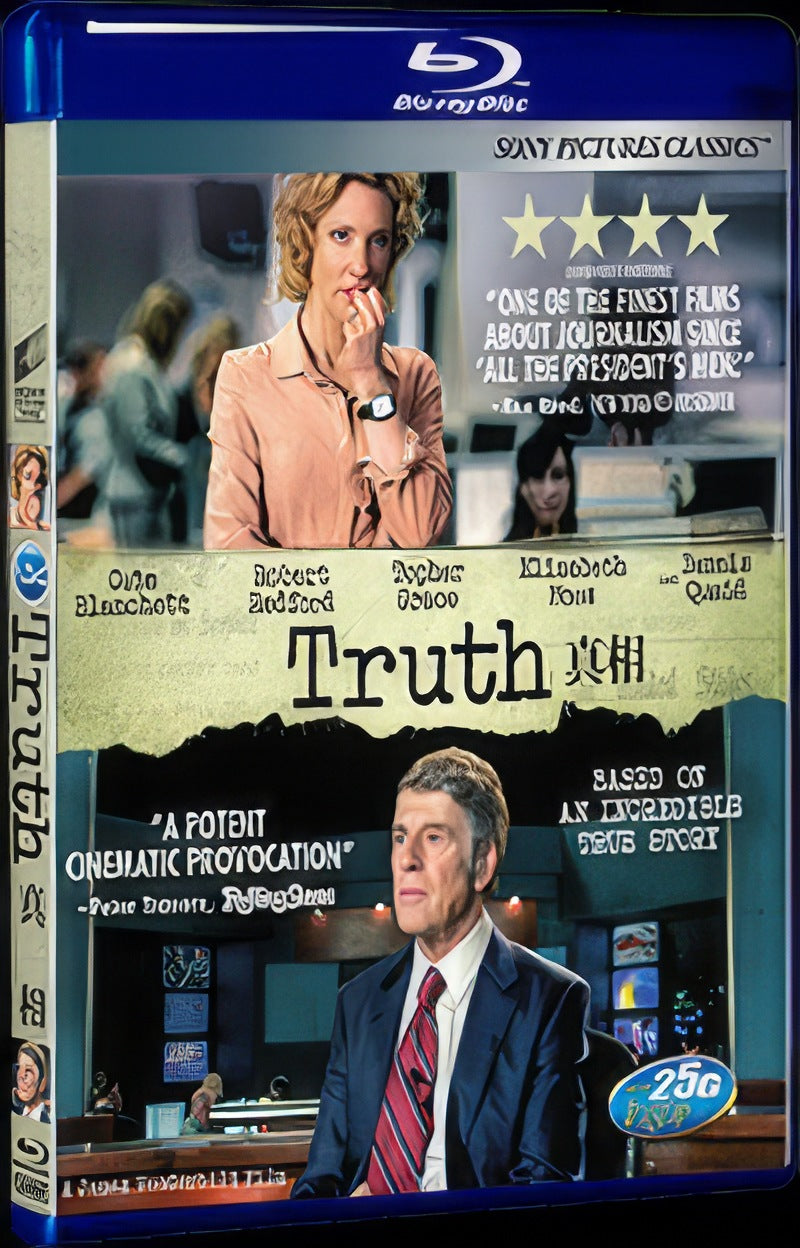 Truth (2015) Movie 1-Disc Box Set for Gift Collection Blu-ray