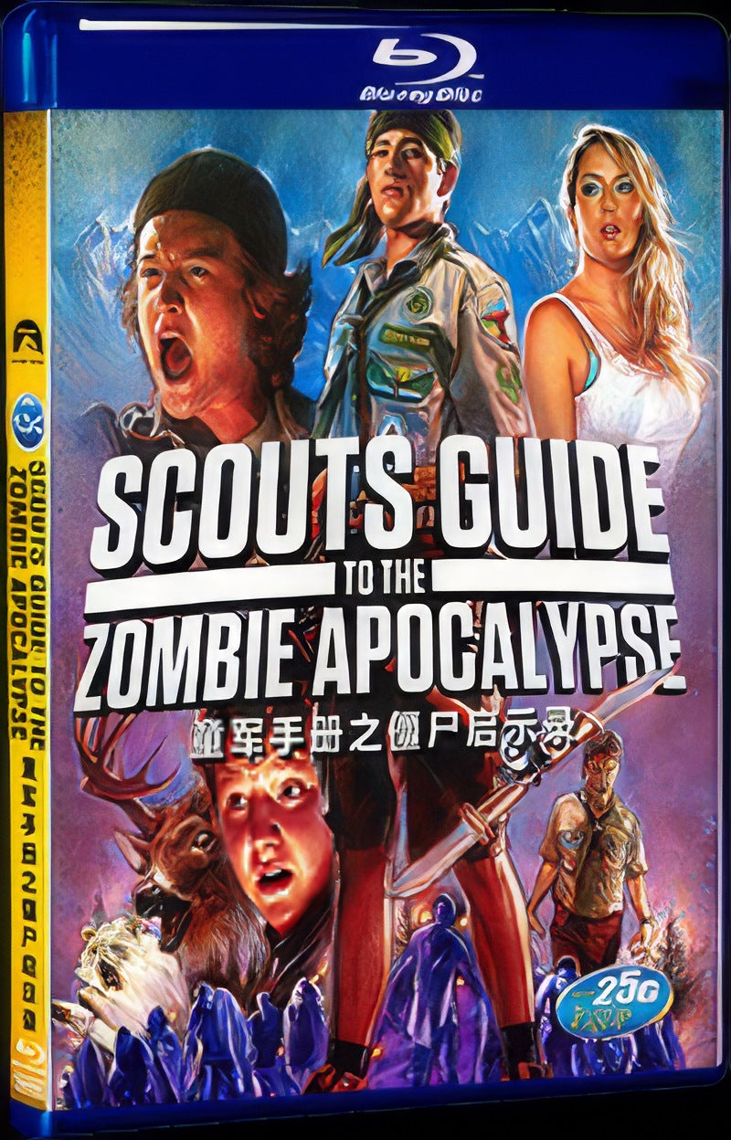 Scouts Guide to the Zombie Apocalypse (2015) Movie 1-Disc Box Set for Gift Collection Blu-ray