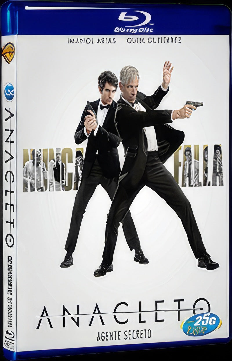 Anacleto: Agente secreto (2015) Movie 1-Disc Box Set for Gift Collection Blu-ray
