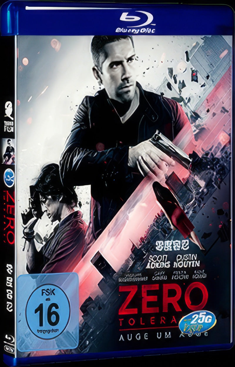 Zero Tolerance (2015) Movie 1-Disc Box Set for Gift Collection Blu-ray