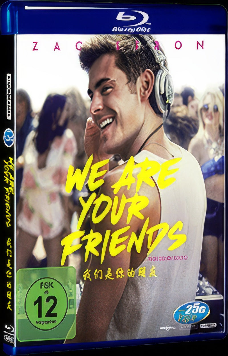 We Are Your Friends (2015) Movie 1-Disc Box Set for Gift Collection Blu-ray