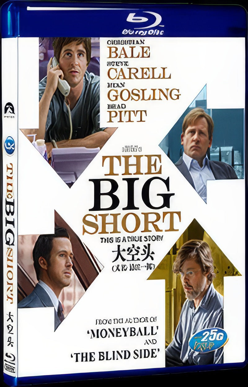 The Big Short (2015) Movie 1-Disc Box Set for Gift Collection Blu-ray