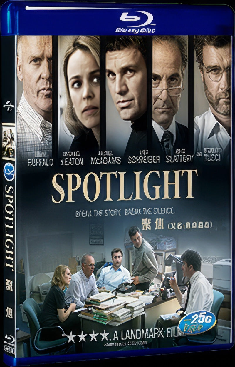 Spotlight (2015) Movie 1-Disc Box Set for Gift Collection Blu-ray