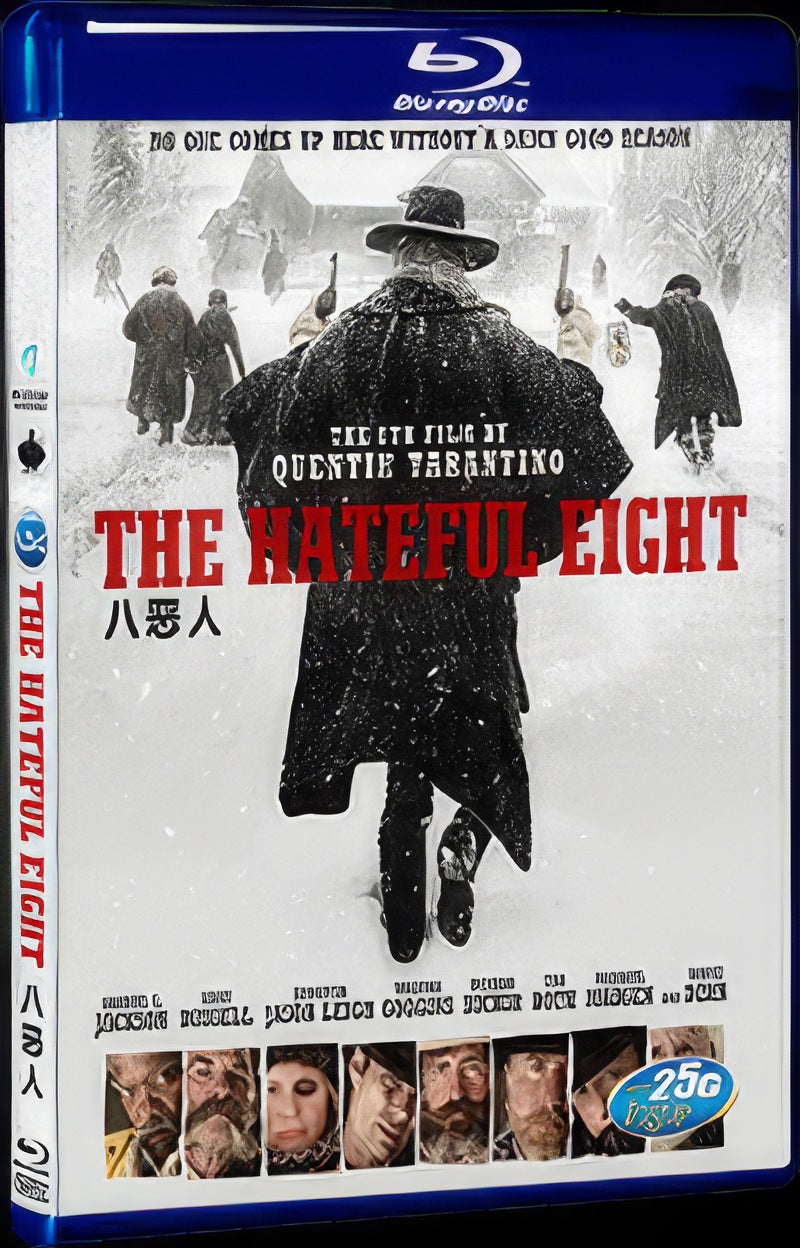The Hateful Eight (2015) Movie 1-Disc Box Set for Gift Collection Blu-ray