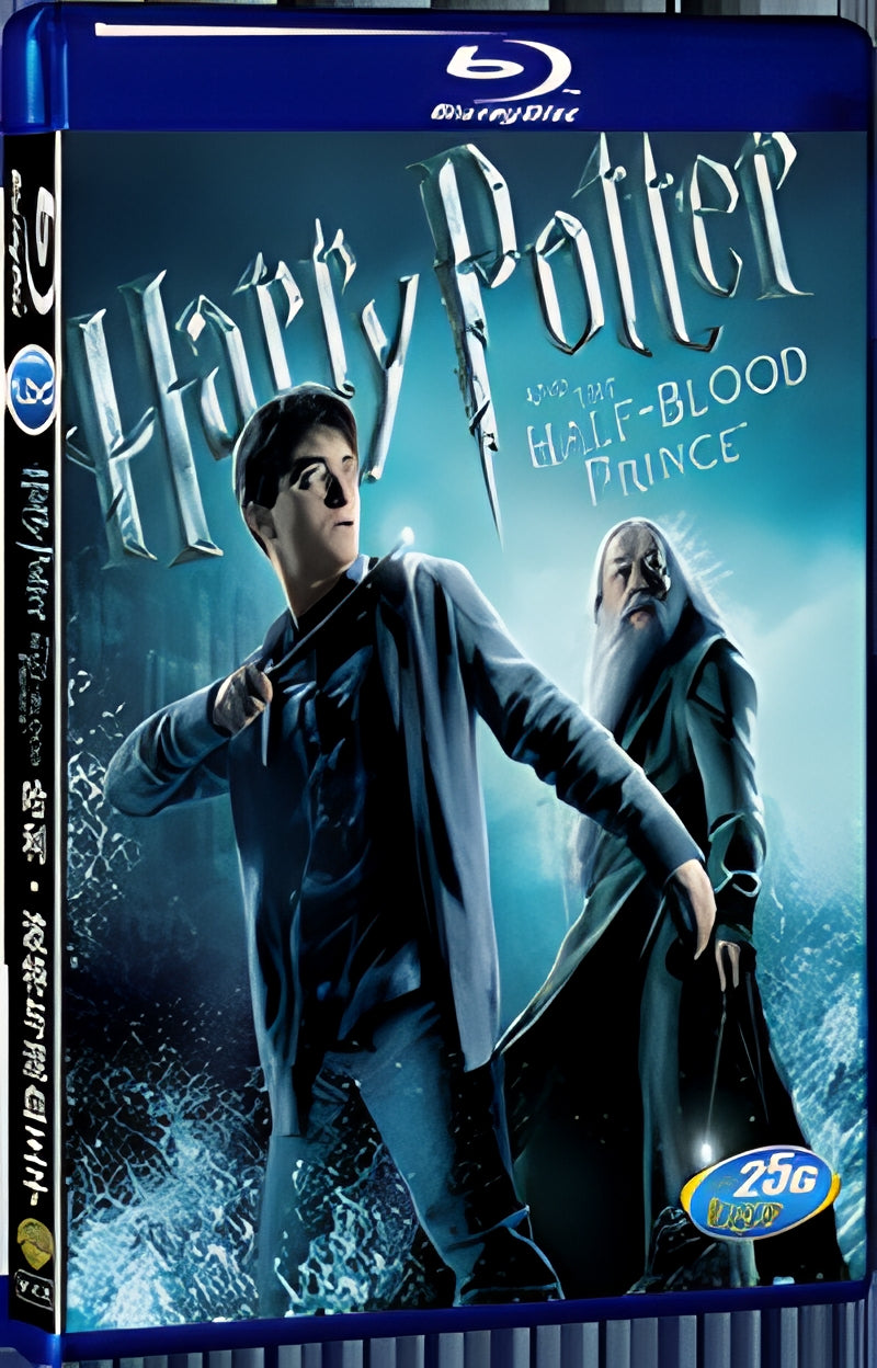 2009 Harry Potter and the Half-Blood Prince 1080P for Gift 1-Disc All RegionPlay Seal Box Blu-ray