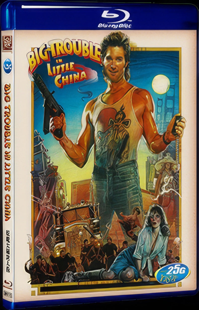Big Trouble in Little China (1986) Movie 1-Disc Box Set for Gift Collection Blu-ray