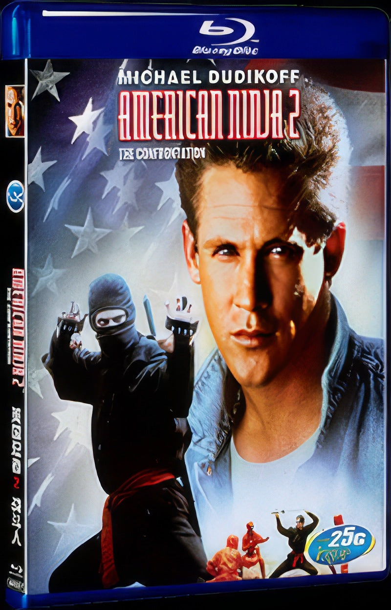 American Ninja 2: The Confrontation (1987) Movie 1-Disc Box Set for Gift Collection Blu-ray