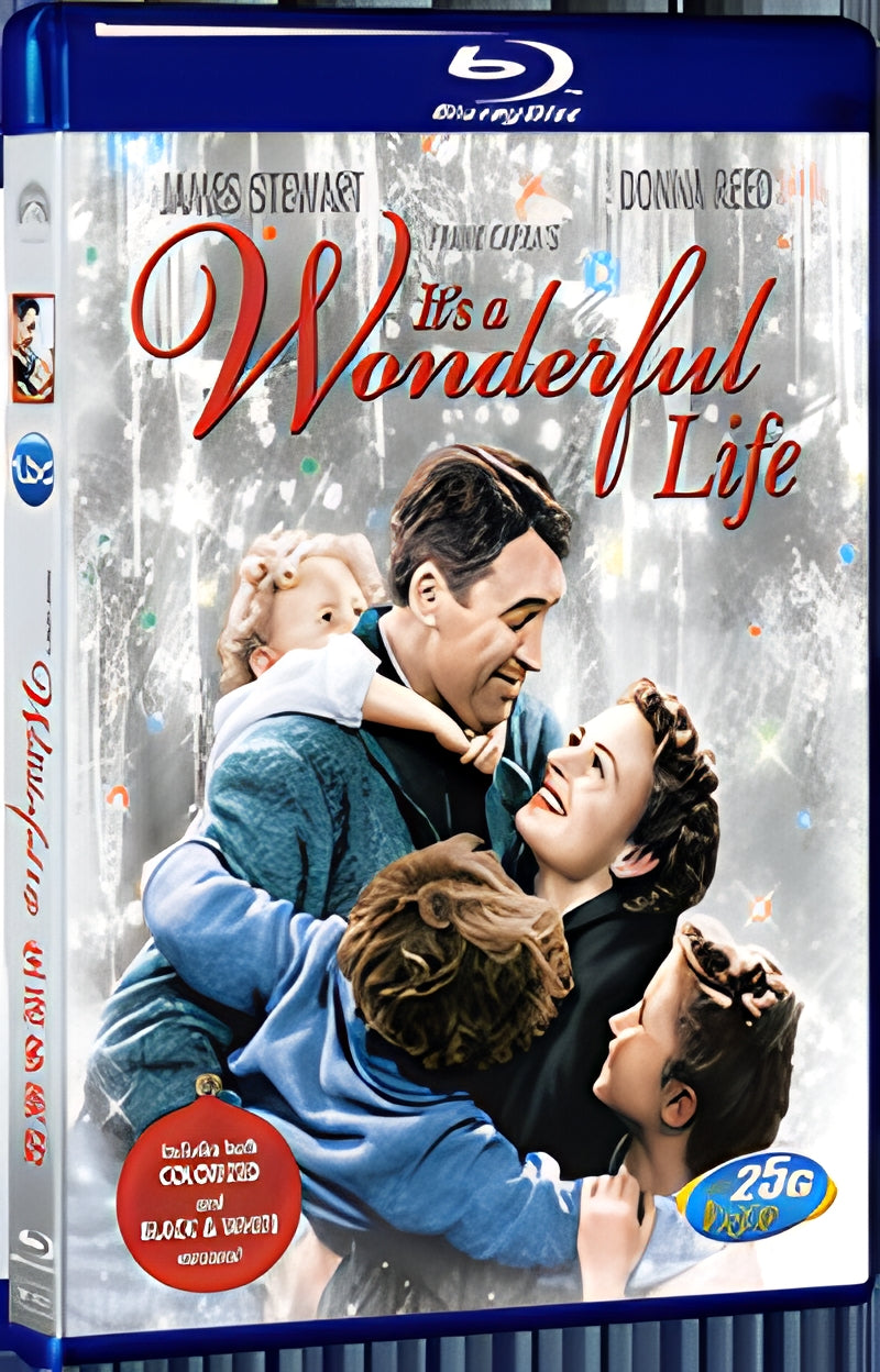 1946 Its a Wonderful Life 1080P for Gift 1-Disc All RegionPlay Seal Box Blu-ray