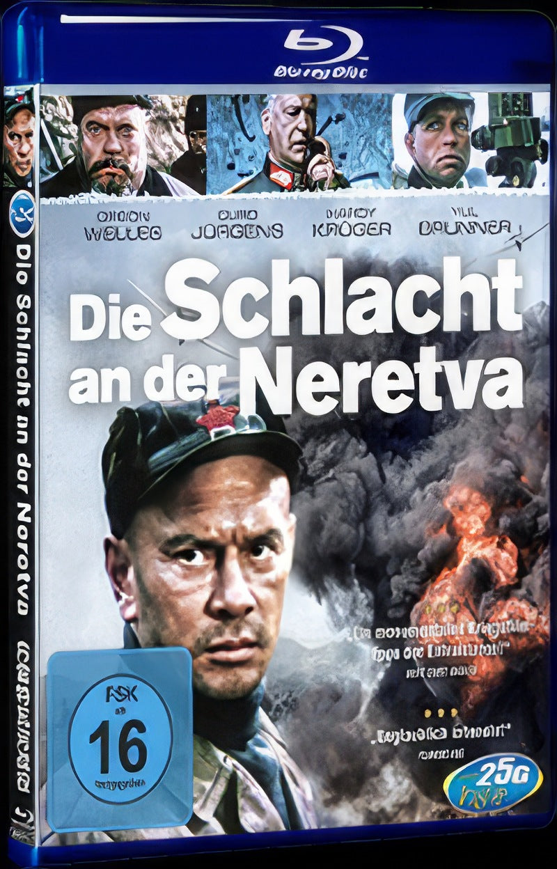 Bitka na Neretvi (1969) Movie 1-Disc Box Set for Gift Collection Blu-ray