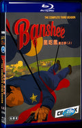 Banshee Season 3 (2015) Movie 4-Disc Box Set for Gift Collection Blu-ray