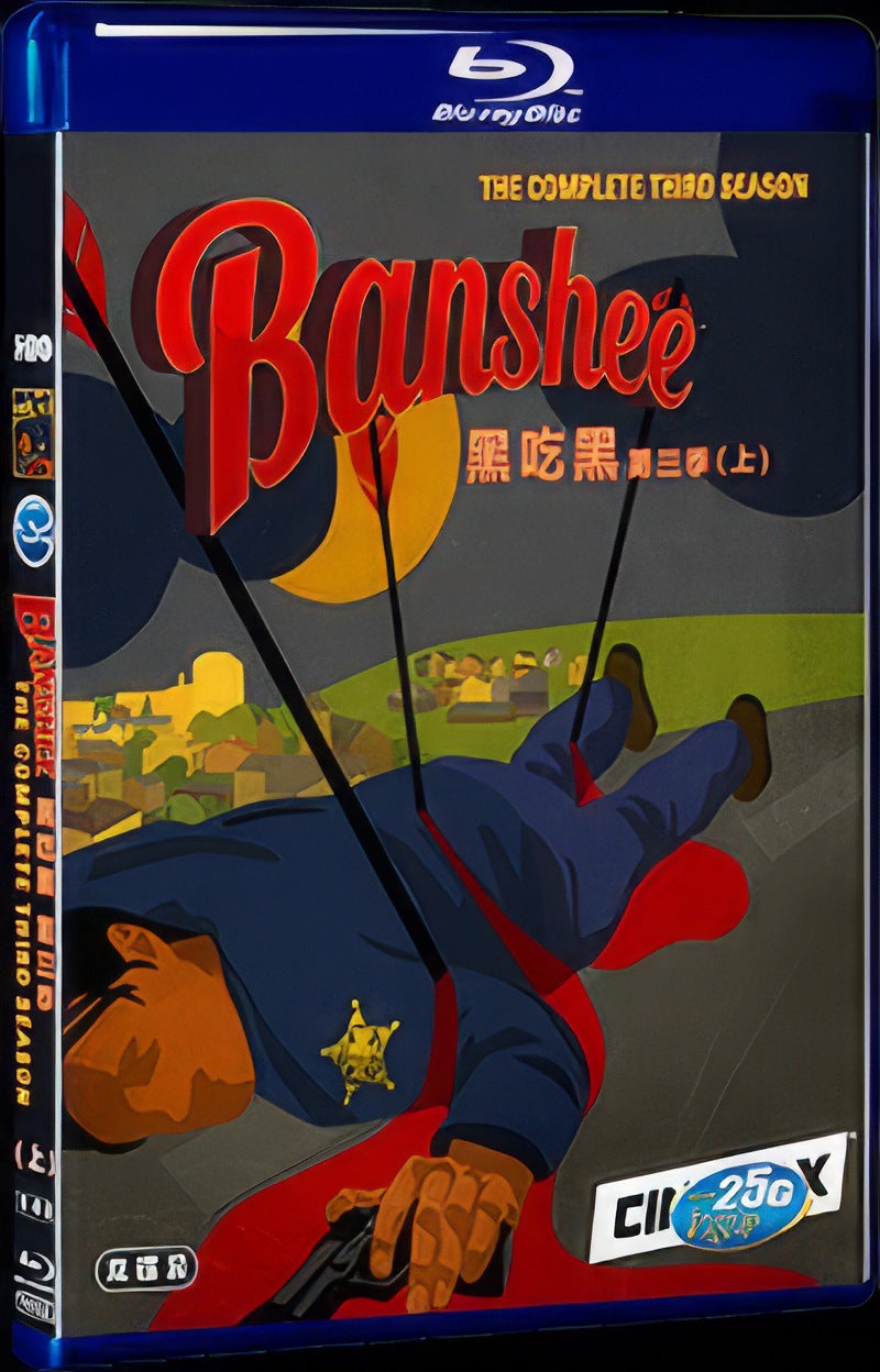 Banshee Season 3 (2015) Movie 4-Disc Box Set for Gift Collection Blu-ray