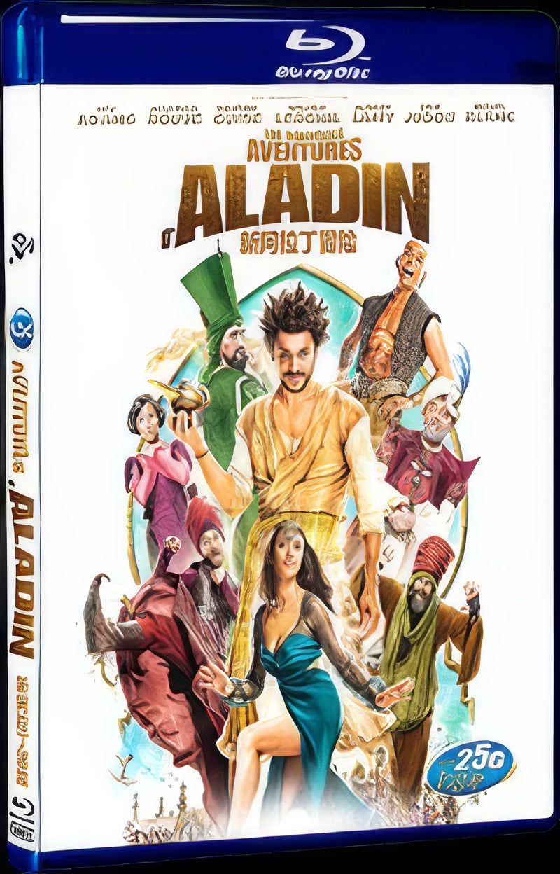 Les Nouvelles Aventures dAladin (2015) Movie 1-Disc Box Set for Gift Collection Blu-ray