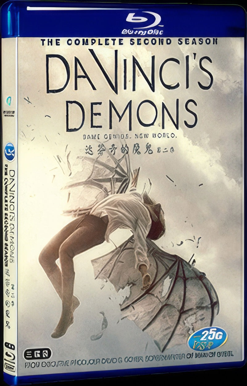 Da Vincis Demons Season 2 (2014) Movie 3-Disc Box Set for Gift Collection Blu-ray