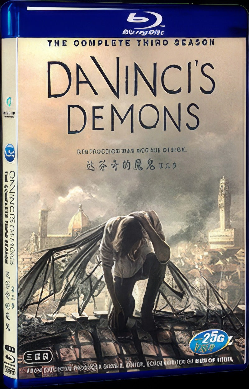 Da Vincis Demons Season 3 (2015) Movie 3-Disc Box Set for Gift Collection Blu-ray