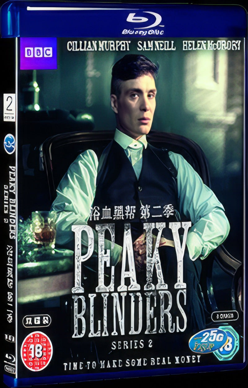 Peaky Blinders Season 2 (2014) Movie 2-Disc Box Set for Gift Collection Blu-ray