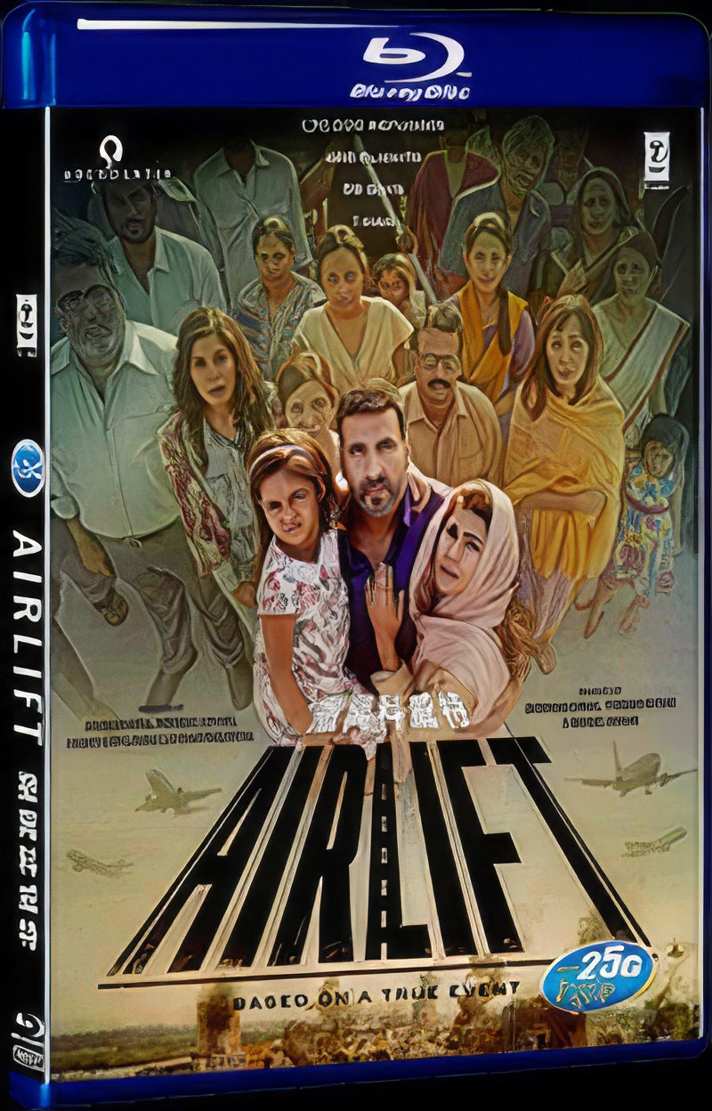 Airlift (2016) Movie 1-Disc Box Set for Gift Collection Blu-ray