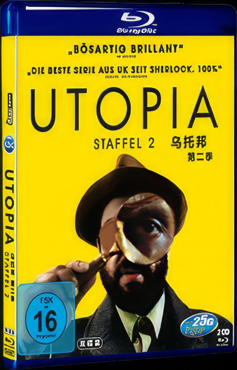 Utopia Season 2 (2014) Movie 2-Disc Box Set for Gift Collection Blu-ray
