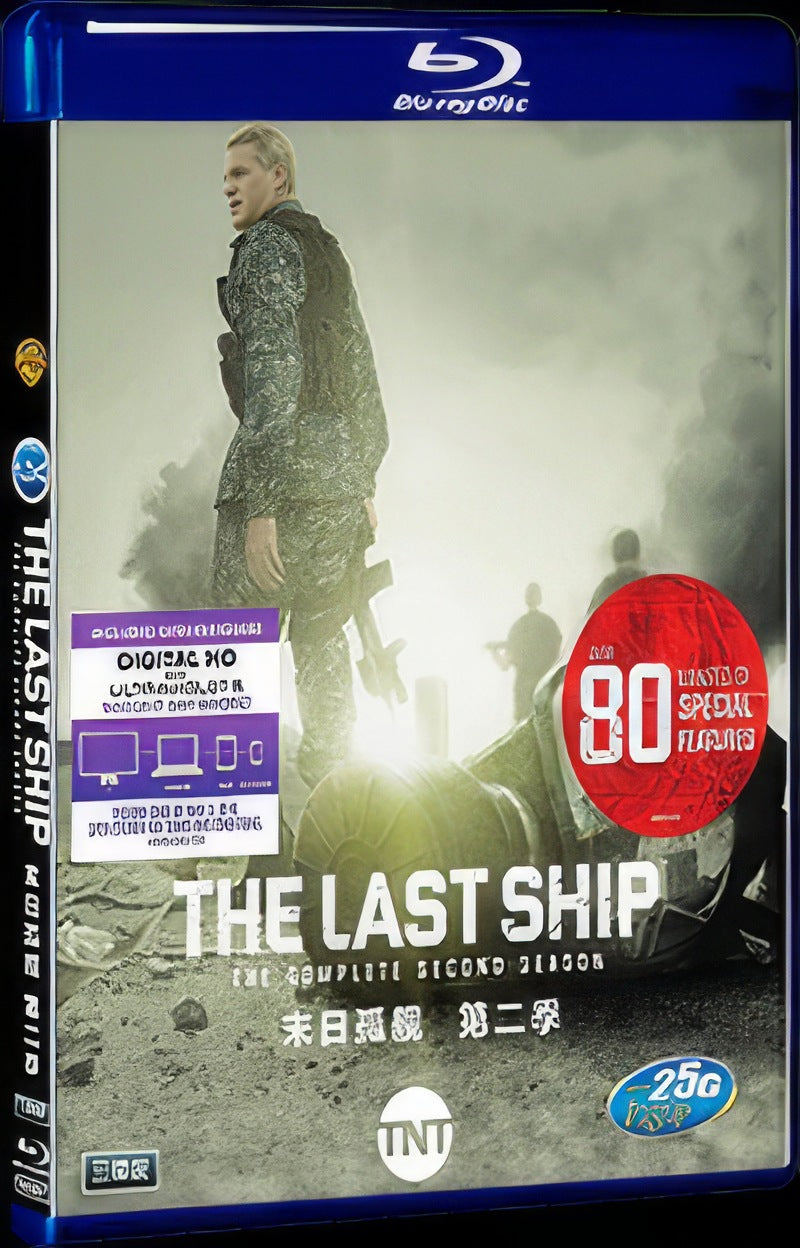 The Last Ship Season 2 (2015) Movie 3-Disc Box Set for Gift Collection Blu-ray