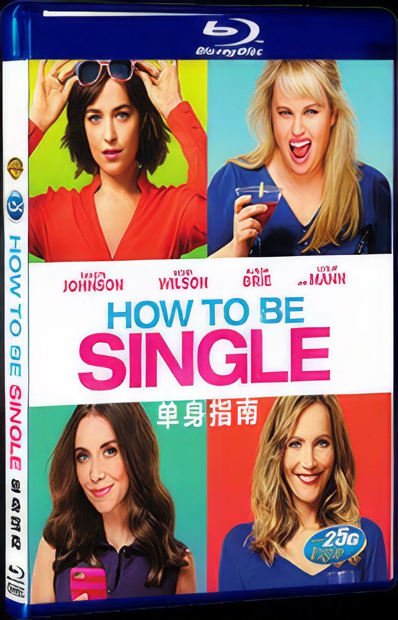 How to Be Single (2016) Movie 1-Disc Box Set for Gift Collection Blu-ray