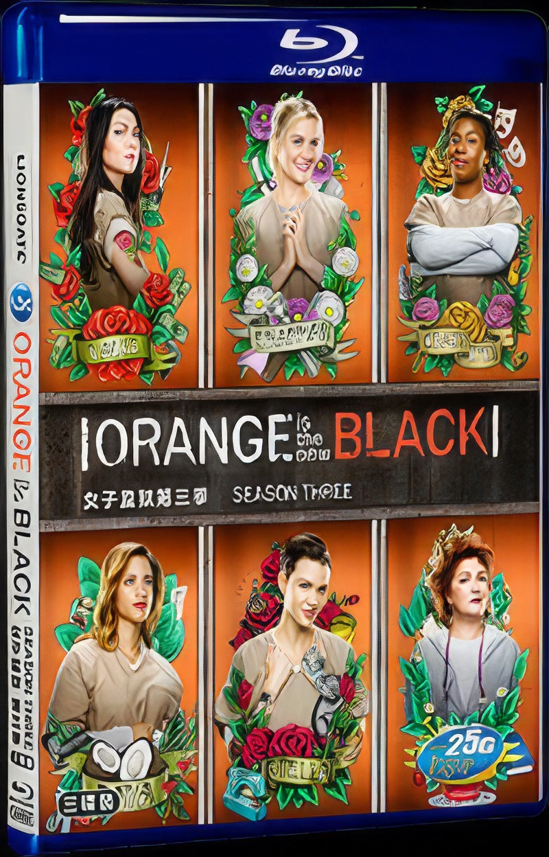 Orange Is the New Black Season 3 (2015) Movie 3-Disc Box Set for Gift Collection Blu-ray