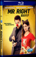 Mr. Right (2015) Movie 1-Disc Box Set for Gift Collection Blu-ray