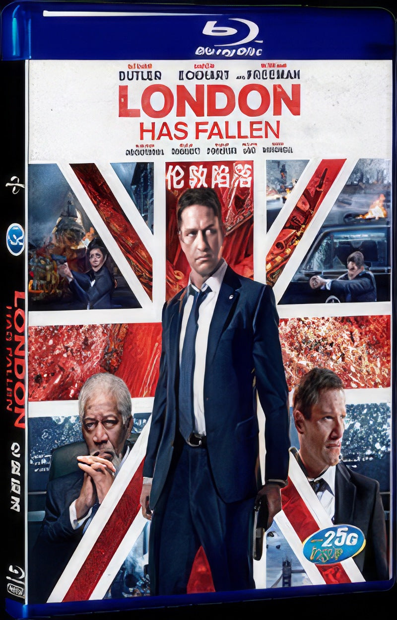 London Has Fallen (2016) Movie 1-Disc Box Set for Gift Collection Blu-ray