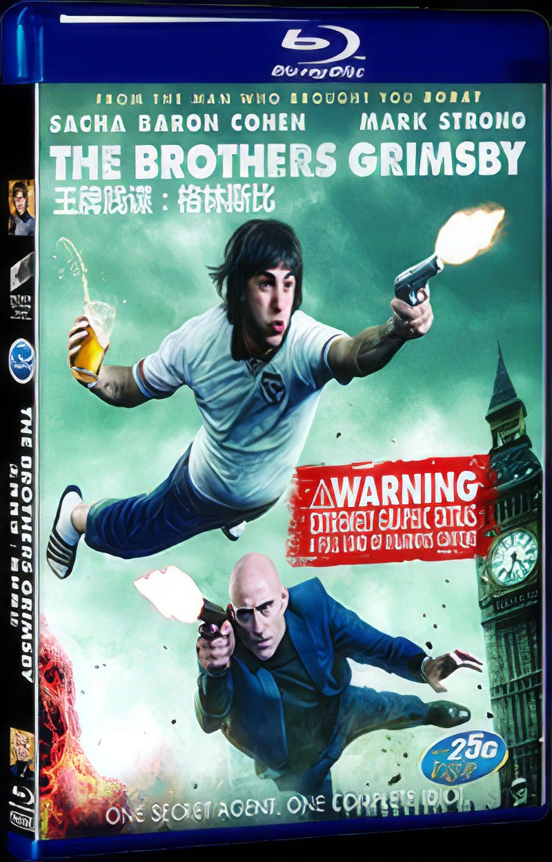 The Brothers Grimsby (2016) Movie 1-Disc Box Set for Gift Collection Blu-ray