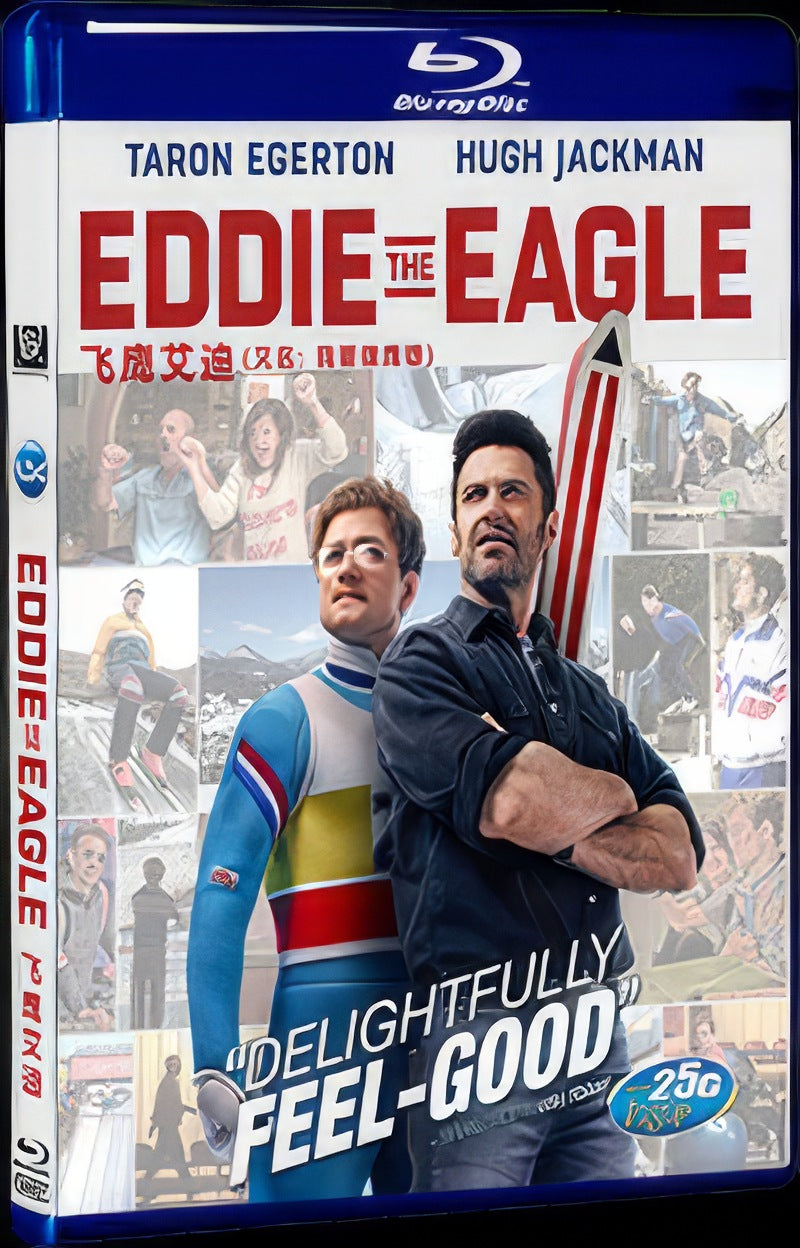 Eddie the Eagle (2016) Movie 1-Disc Box Set for Gift Collection Blu-ray
