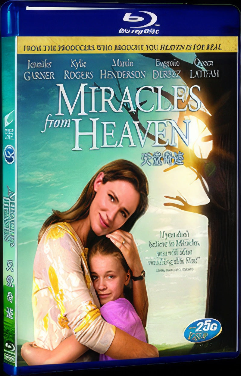 Miracles From Heaven (2016) Movie 1-Disc Box Set for Gift Collection Blu-ray