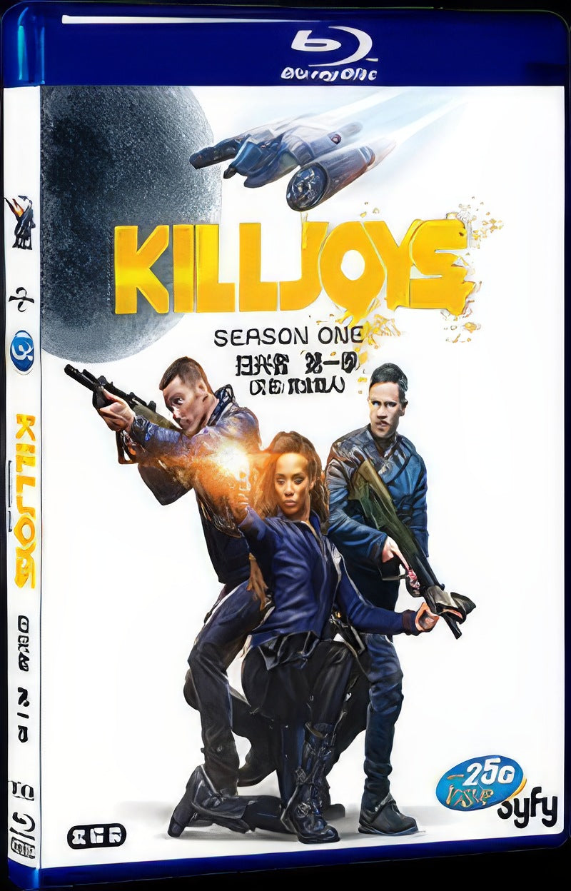 Killjoys Season 1 (2015) Movie 2-Disc Box Set for Gift Collection Blu-ray