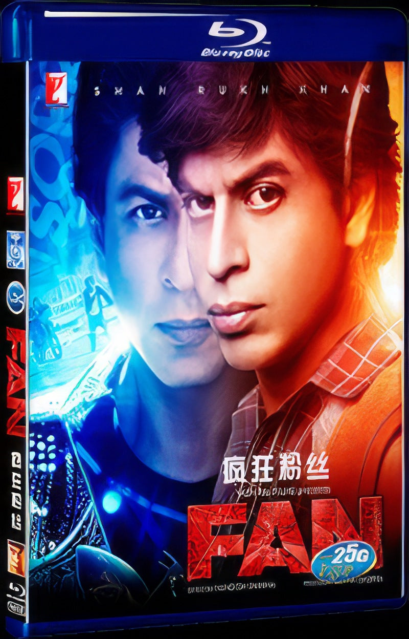 Fan (2016) Movie 1-Disc Box Set for Gift Collection Blu-ray
