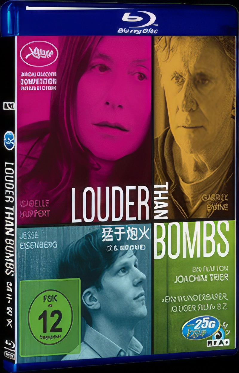 Louder Than Bombs (2015) Movie 1-Disc Box Set for Gift Collection Blu-ray