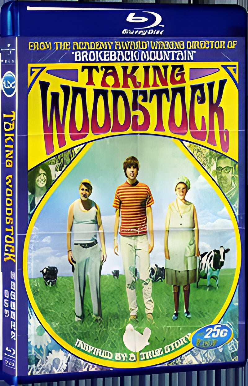 2009 Taking Woodstock 1080P for Gift 1-Disc All RegionPlay Seal Box Blu-ray
