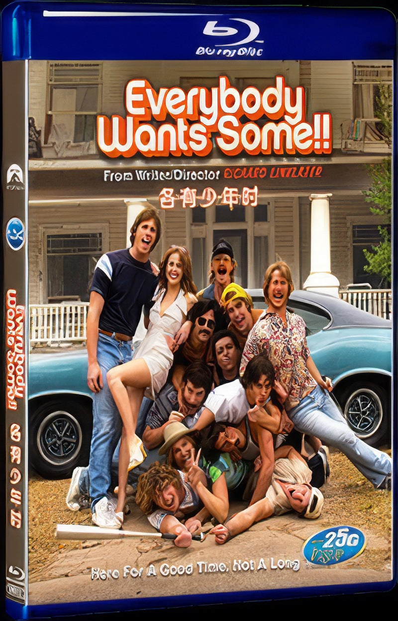 Everybody Wants Some!! (2016) Movie 1-Disc Box Set for Gift Collection Blu-ray