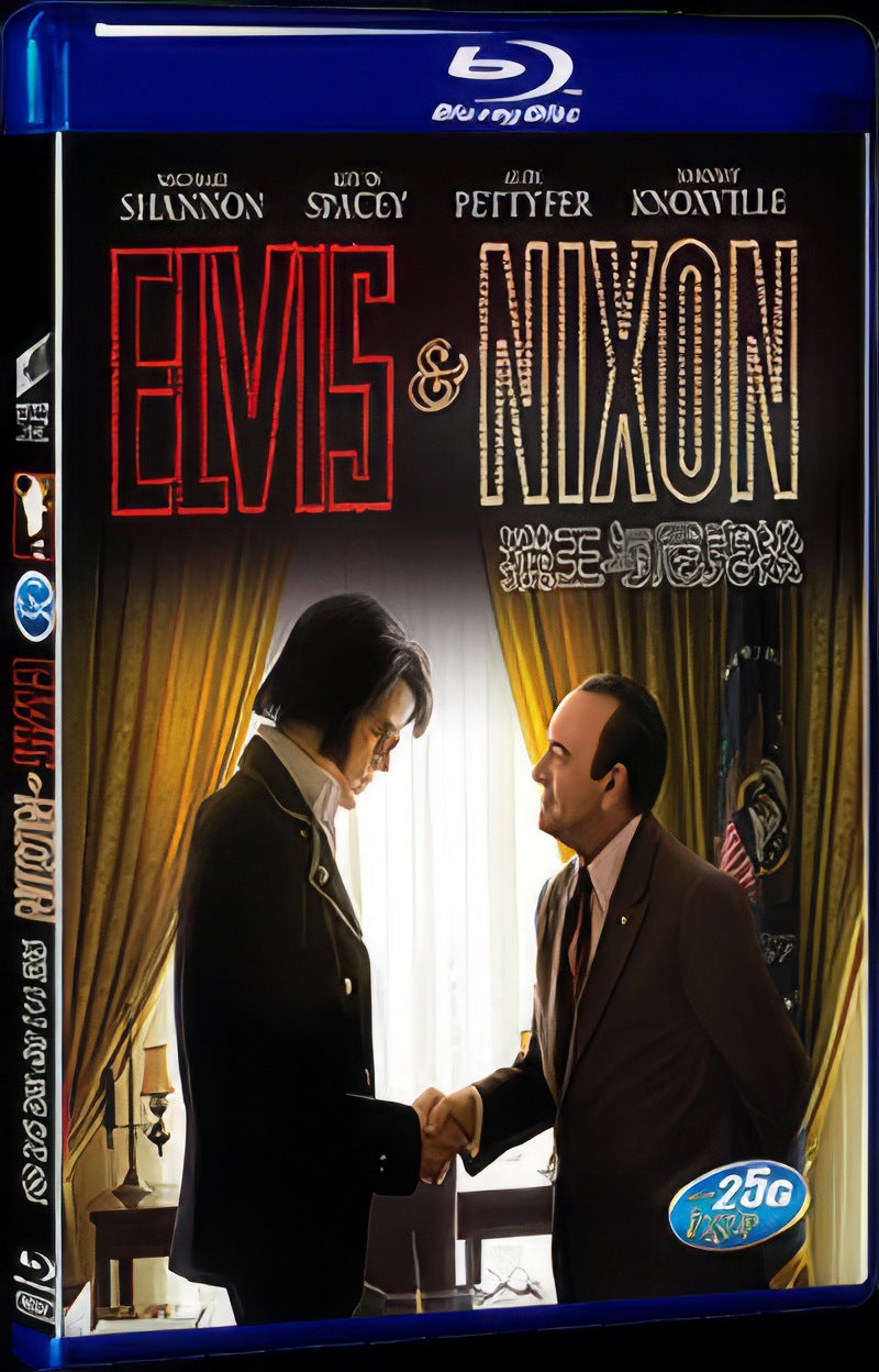 Elvis & Nixon (2016) Movie 1-Disc Box Set for Gift Collection Blu-ray