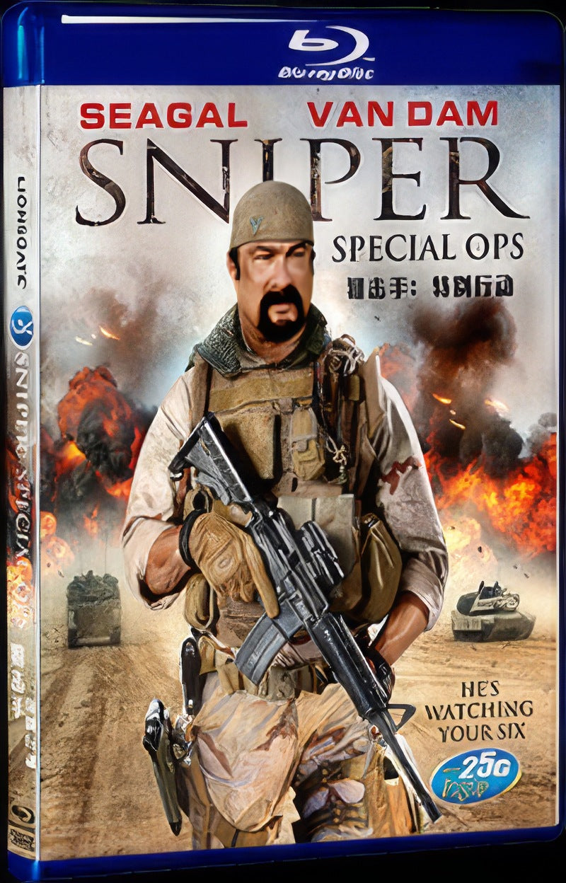 Sniper: Special Ops (2016) Movie 1-Disc Box Set for Gift Collection Blu-ray