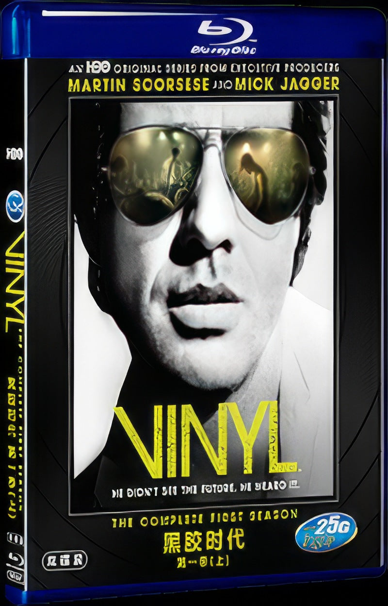 Vinyl (2016) Movie 4-Disc Box Set for Gift Collection Blu-ray