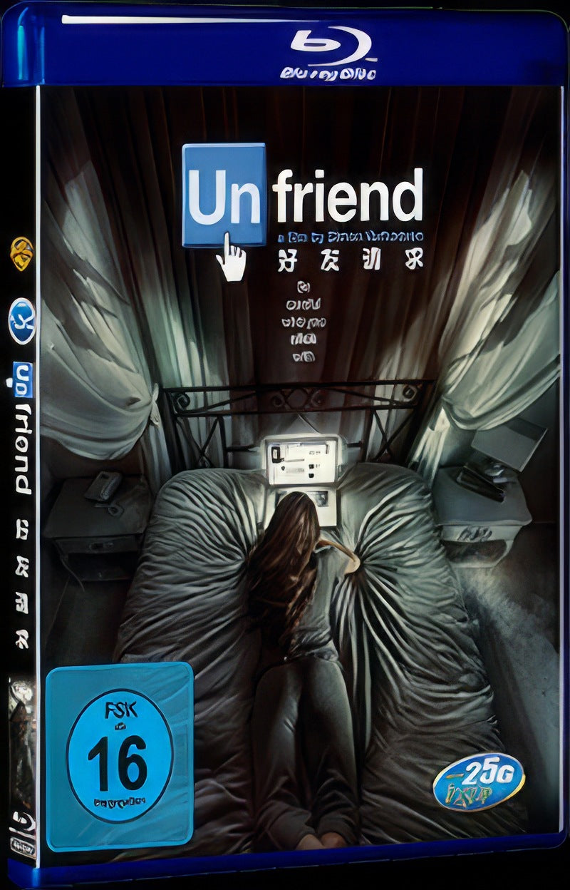 Friend Request (2016) Movie 1-Disc Box Set for Gift Collection Blu-ray