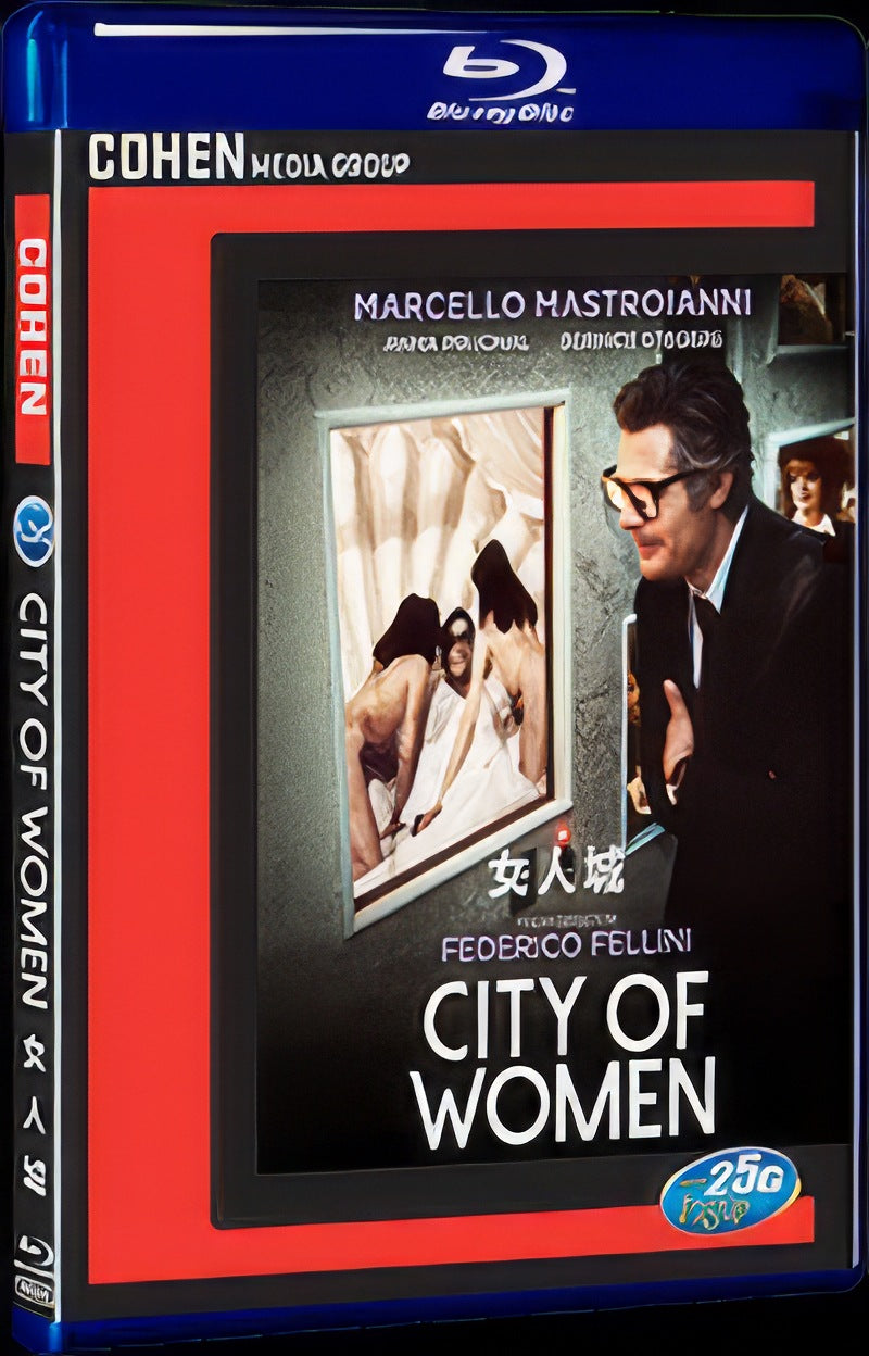 City of Women (1980) Movie 1-Disc Box Set for Gift Collection Blu-ray
