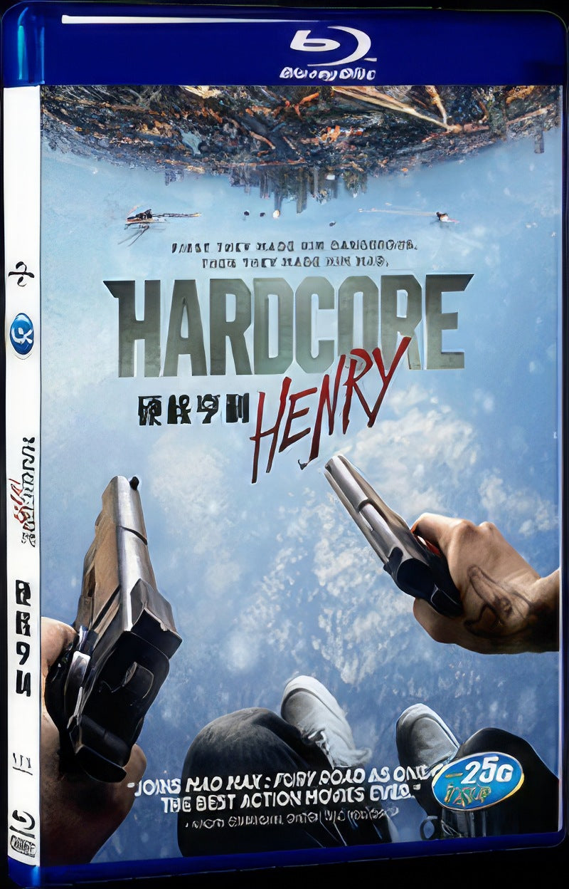 Hardcore Henry (2015) Movie 1-Disc Box Set for Gift Collection Blu-ray