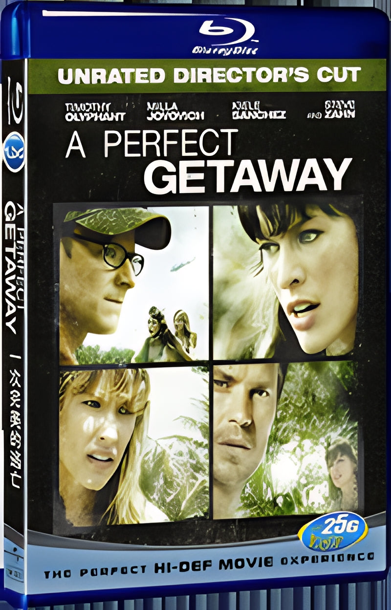 2009 A Perfect Getaway 1080P for Gift 1-Disc All RegionPlay Seal Box Blu-ray