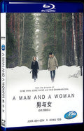 A Man and A Woman (2016) Movie 1-Disc Box Set for Gift Collection Blu-ray