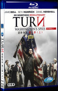 TURN Season 2 (2015) Movie 4-Disc Box Set for Gift Collection Blu-ray