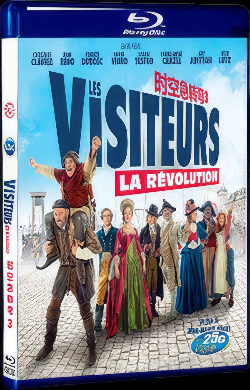 Les Visiteurs: La Revolution (2016) Movie 1-Disc Box Set for Gift Collection Blu-ray