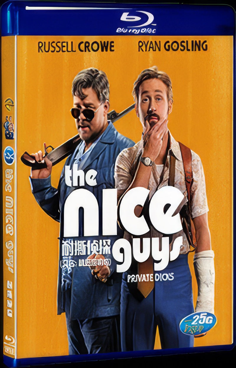 The Nice Guys (2016) Movie 1-Disc Box Set for Gift Collection Blu-ray
