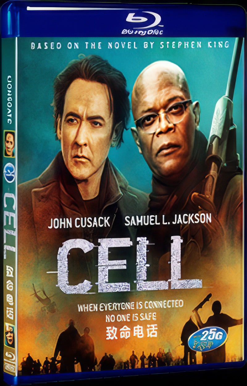 Cell (2016) Movie 1-Disc Box Set for Gift Collection Blu-ray