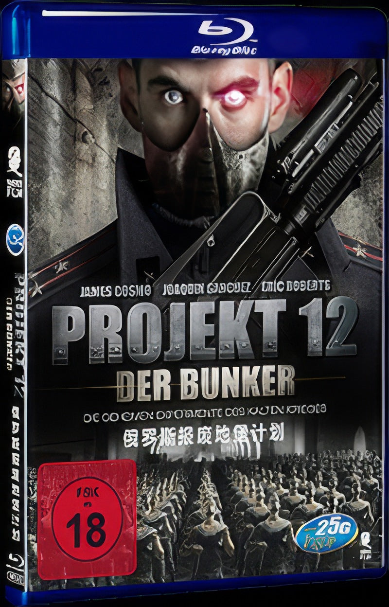 Project 12: The Bunker (2016) Movie 1-Disc Box Set for Gift Collection Blu-ray