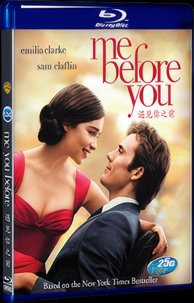 Me Before You (2016) Movie 1-Disc Box Set for Gift Collection Blu-ray