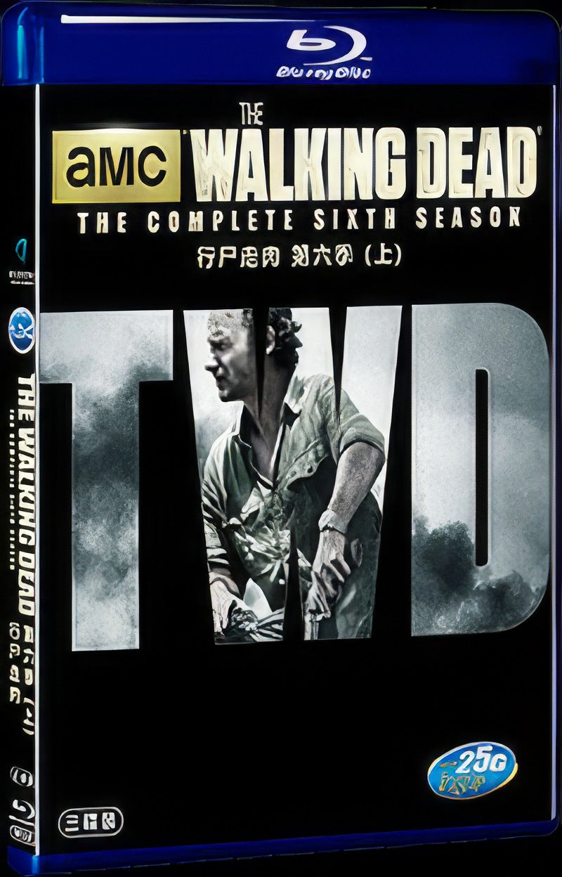 The Walking Dead Season 6 (2015) Movie 5-Disc Box Set for Gift Collection Blu-ray