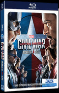 Captain America: Civil War (2016) Movie 1-Disc Box Set for Gift Collection Blu-ray